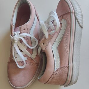 Vans Old Skool Suede Chalk Pink Kids Sneakers
